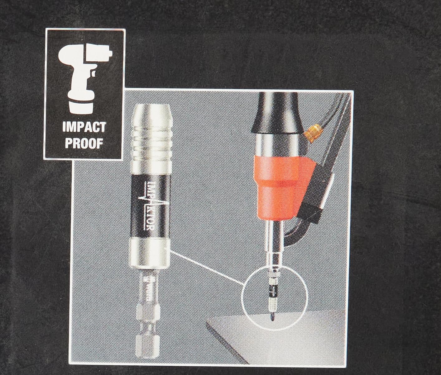 Wera 05057675001 897/4 IMP Impaktor holder with retaining ring and